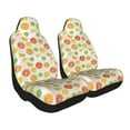 thumbnail image 2 of Yiaed Colorful Lemons Print Car Seat Covers,Universal Auto Seats Protector Fits for Car,SUV Sedan,Truck,Automotive Seat Covers & Accessories-2 PCS, 2 of 9
