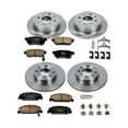 thumbnail image 3 of Power Stop Front and Rear Stock Replacement Brake Pad and Rotor Kit KOE399, 3 of 8
