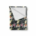thumbnail image 2 of Aloha Soft Flannel Fleece Blanket, Pattern with Cocktails and Hibiscus Blossoms on Zebra Background Hawaiian Luau Theme, Cozy Plush for Indoor and Outdoor Use, 60" x 80", Multicolor, by Ambesonne, 2 of 6