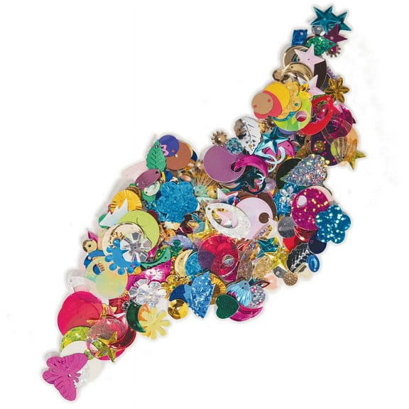 Decorative Spangles in Assorted Shapes & Colors