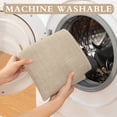 thumbnail image 3 of ChakmeOne 5 Piece Bathroom Rug Set Thin Super Absorbent Non Slip Machine Washable Bath Mat with Rubber Backing for Shower Tub Floor & Toilet, 3 of 7