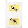 thumbnail image 2 of Fiddler's Elbow Super Hero' German Shepherd Kitchen Towel, 100% Cotton Dog Themed Towel, Eco-Friendly Dish Towel with Hanging Loop, 2 of 2