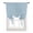 Blue, variant on Turquoise Aqua Tie Up Curtains for Kitchen Bathroom Bedroom Windows 45 Inch Length, Pure Green Solid Color Simple Minimalism Art Balloon Drape Curtains Shade Rod Pocket Drapery Curtain Panel, 42"x45"