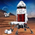 thumbnail image 5 of Centro de lanzamiento del transbordador espacial modelo Lunar Lander bloques de construcción Spacesh kaili Sencillez, 5 of 5