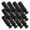 Black, variant on Miangastore Aglet Repair Kit Zinc Alloy 12Pcs 0.8In