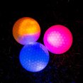 thumbnail image 2 of Bangcool Golf Ball Creative LED Light up Golf Training Ball Golf Practice Ball for Night, 2 of 6