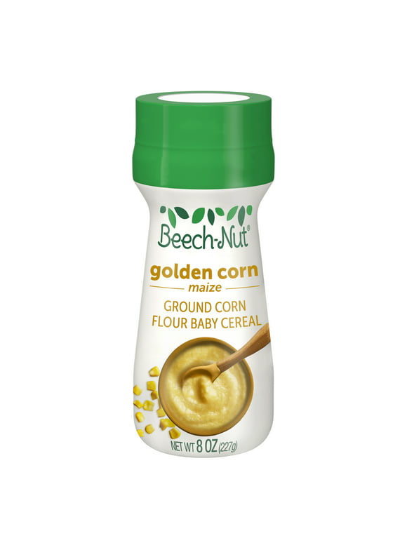 Beech-Nut Stage 1 Golden Corn Maize Baby Cereal, 8 oz Canister