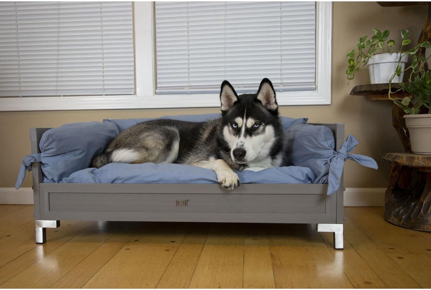 Grand lit Manhattan New Age Habitat N Home gris