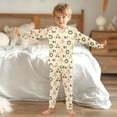 thumbnail image 6 of joogoo Capybara Christmas Pajamas Set Long Sleeve Soft Cotton Sleepwear 2 Piece 18M, 6 of 7