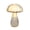 G, variant on Dbuoem Mini Mushroom Shape Vase Colorful Transparent Glass Hydroponic Vase Flower Plant Display Vase ation