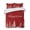 Red, variant on Quilts King Size, Christmas Red Soft Comforter Bedding Set for Bed, Xmas Tree Pine Forest Snowflake Happy Winter Lightweight Quilted Bedspread with Pillow Cover(2 Pieces) for All Season, 96x106 Inch