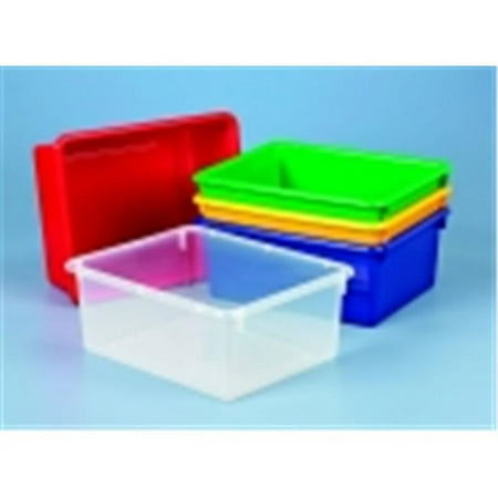 School Smart Deep Flat Storage Tray, 13"