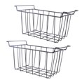 thumbnail image 1 of Cesta De Alambre De Metal Para Congelador, 2 Piezas Cesta De Almacenamiento De Alambre Para Congelador Revestimiento De PE Estante Colgante Organizador, 1 of 7