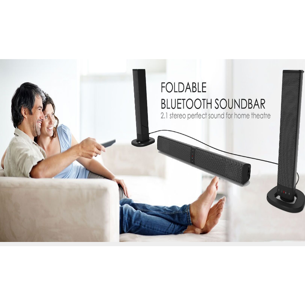 BS36 Multifunction Sound Bar BT Speaker Foldable and Detachable Home