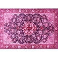 thumbnail image 1 of Ahgly Company Indoor Rectangle Medallion Pink Traditional Area Rugs, 8' x 12', 1 of 4