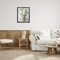thumbnail image 5 of Stupell Industries White Hydrangea in French Country Pitcher Still Life Jet Black Framed Floating Canvas Wall Art, 24x30, by Stellar Design Studio, 5 of 5