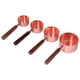 thumbnail image 5 of Juego de cucharas medidoras, juego de 4 tazas medidoras y tazas medidoras Tazas medidoras diseñadas para el futuro, 5 of 8