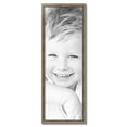 thumbnail image 2 of ArtToFrames 14" x 41" Silver Picture Frame, 14x41 inch Silver Wood Poster Frame (WOM-5023), 2 of 7