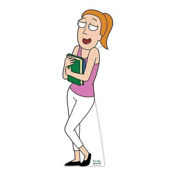 62 x 19 in. Summer Holding Books Life-Size Cardboard Cutout