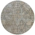 thumbnail image 1 of Radici 3746-1014-BEIGE 5 ft.3 Round Pisa Area Rug - Beige, 1 of 2