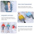 thumbnail image 3 of Shisuyan 15pcs Scale People Figures Miniature Painted People Figures (Random Style), 3 of 8
