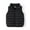 Black, variant on YTDSCS Kids Baby Boys Girls' down Cotton Vest Fall Winte Stand Collar Puffer Sleeveless Jacket Solid Color Light-Weight Waistcoat 3-13 Years Old