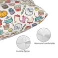 thumbnail image 3 of Naloa Cooking Utensils Pillow Covers, Throw Pillow Case Cushion Covers,Cushion for Bedroom,Couch,Home-16"x24", 3 of 6