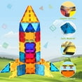thumbnail image 3 of Magnetic Tiles Building Blocks Stem Toys for 3+ Year Old Boys and Girls Montessori Toys Toddler Kids Gifts Parents Approved Sensory Toys, 3 of 7