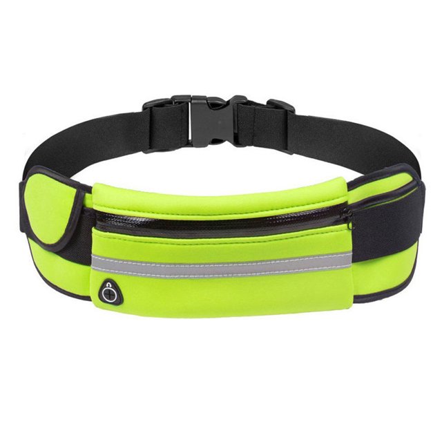 El cinturón de bolsillos para correr, trotar, andar en el gimnasio, hacer senderismo al aire libre, actividades de esquí, el bolso es adecuado para pequeñas necesidades personales