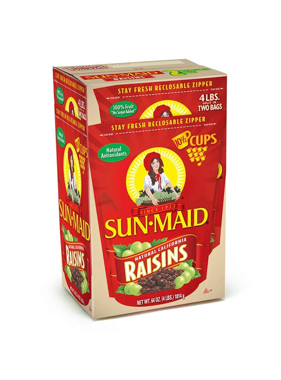 Sun-Maid California Raisins, 4 lbs.