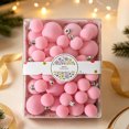 thumbnail image 6 of 42 Pack Flocked Velvet Christmas Ball Ornaments Set, Assorted Sizes with Soft Matte Texture for Xmas Tree Holiday Party Home Decor Display, 6 of 8