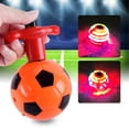 thumbnail image 4 of Juguete giratorio con luz LED intermitente, juguete giratorio con punta del dedo eléctrico con luz LED, luz de flash musical, juguete de fútbol, diseño aerodinámico, 4 of 7