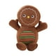 thumbnail image 3 of Cojines navideños, muñeco de peluche de jengibre, regalos cómodos, cojín suave, adorno de dibujos animados, juguete de peluche para la habitación Marrón oscuro, 3 of 10