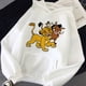 thumbnail image 3 of Disney Hakuna Matata divertida Simba Anime Sudadera con capucha mujer el Rey León Kawaii sudadera gráficos Harajuku mujer Sudadera con capucha, 3 of 5