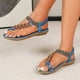 thumbnail image 2 of WILLBEST Sandalias Plataforma Zapatos De Playa Zapatillas De Mujer Sandalias Planas De Una Sola Pieza Para Vacaciones En La Playa 1226, 2 of 9