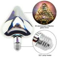 thumbnail image 2 of LNKOO E27 Filament Firework Bulb 3D Color Decoration LED Bulb 4.5W Edison Bulb Christmas Tree Shape Party Home Christmas Holiday Halloween Decoration Novelty Light, 2 of 7