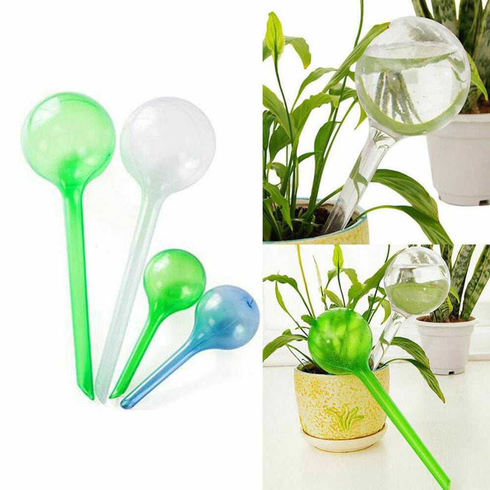 tellaLuna 12Pcs Plant Watering Bulbs Automatic Self-Watering Globes Plastic Balls Garden Water Device Watering Bulbs For Plant