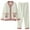 Pink, variant on Women's pajamas set double-faced fleece pajamas cardigan with buttons autumn and winter full set pajamas