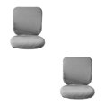 thumbnail image 4 of Guardoinrt Soft and Breathable Swivel Chair Cover Seating Experience Gray Backrest + Cushion Cover 2Set, 4 of 6