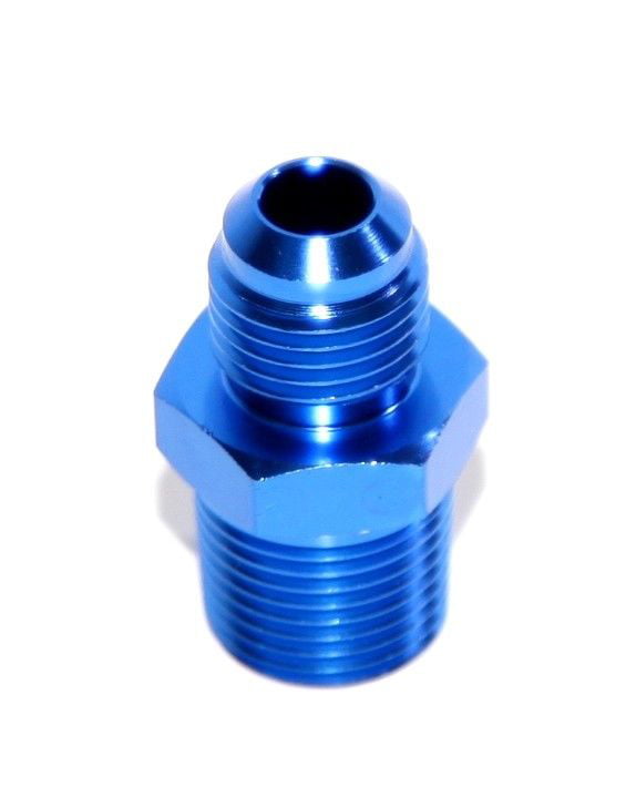 Male AN6 6AN AN-6 to 3/8'' NPT Straight Fuel Oil Air Pipe Tank Fitting Adapter