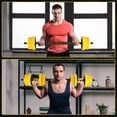 thumbnail image 7 of Adjustable Dumbbell Weight Set 33 Lbs, Dumbbell Weights With Pe Coating and Comfortable Handle for Home Gym, 7 of 7