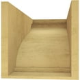 thumbnail image 4 of 11"W x 22"D x 11"H Wide Helena Rough Cedar Woodgrain TimberThane Corbel, Primed Tan, 4 of 6