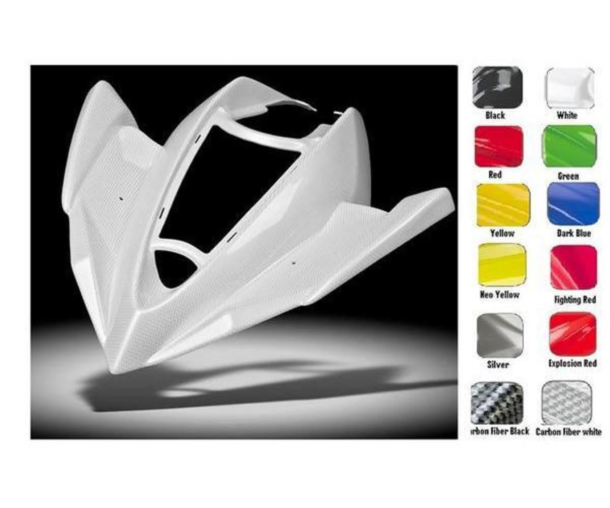 Honda TRX 450R 450ER 2004–2009 2012-2014 Maier FRONT Fender Plastic White