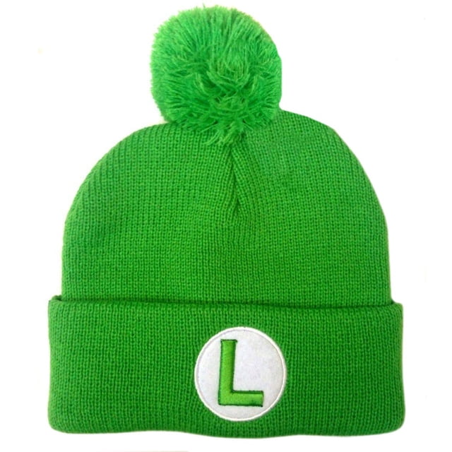 Gorro de Lana Bioworld Super Mario Bros Luigi Verde