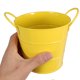 thumbnail image 5 of FESTFENDS Multifuncional De Hierro Amarillo Para Basura Y Almacenamiento En Oficina Y Hogar, 5 of 6