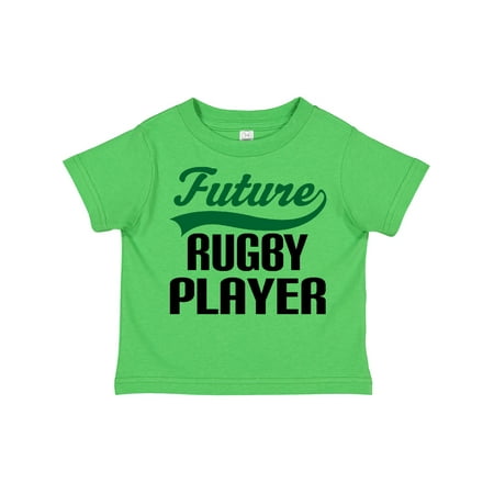 

Inktastic Future Rugby Player Gift Toddler Boy Girl T-Shirt