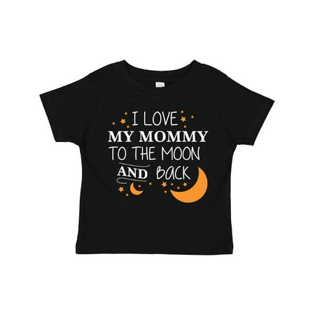 

Inktastic I Love My Mommy to the Moon and Back Boys or Girls Toddler T-Shirt