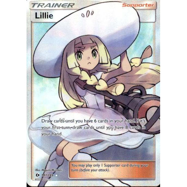 Pokemon Sun & Moon Base Set Lillie #147 - Walmart.com - Walmart.com