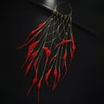 thumbnail image 3 of Bohemian Alloy Feather Hairband Hair Chain for Weddings and Festive Occasions, 3 of 9