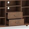 thumbnail image 6 of Artisan SOLID WOOD 53" WD Contemporary TV Media Stand in Natural Aged Brown, 6 of 11